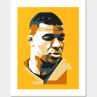 Kylian Mbappe Vintage Uncurve Posters and Art